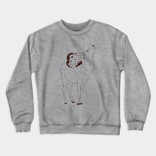 Fairy Deer Crewneck Sweatshirt